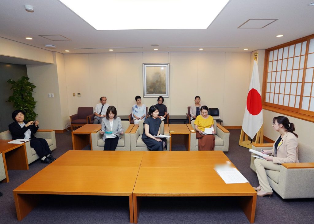 【パレスチナ】外務大臣政務官と面談:ガザ停戦を求めて 2 DSZ06445 1