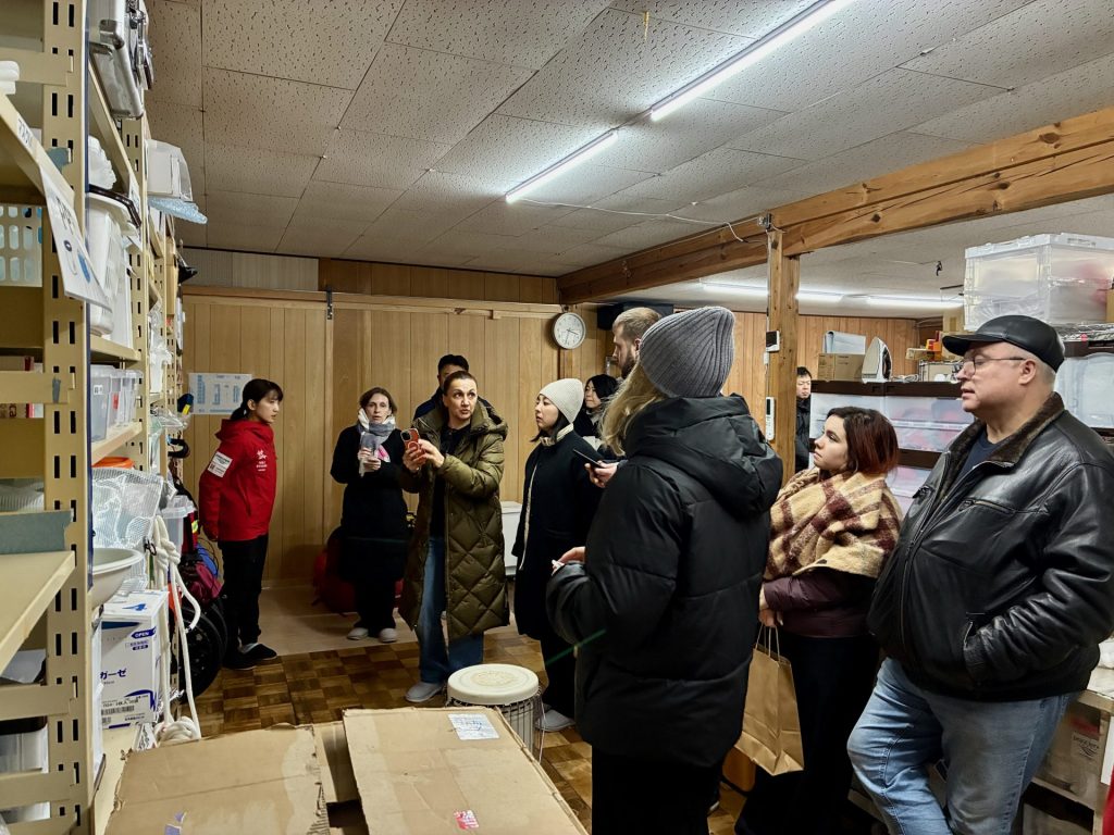 【ウクライナ それぞれの4年(3)】ハリーナ・ツィンバリュクさん(救急医)――危機的な状況で働く医療従事者の育成が急務 5 IMG 3684 3 1